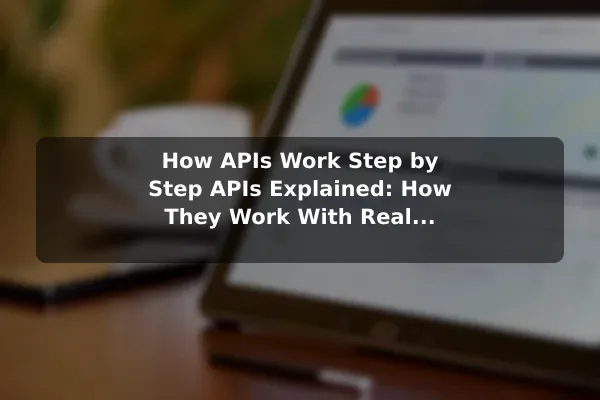 How APIs Work Step by Step APIs Explained: How They Work With Real Examples