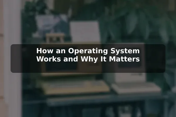 How an Operating System Works and Why It Matters