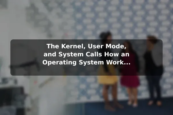 The Kernel, User Mode, and System Calls How an Operating System Works and Why It Matters