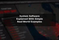 System Software Explained With Simple Real-World Examples