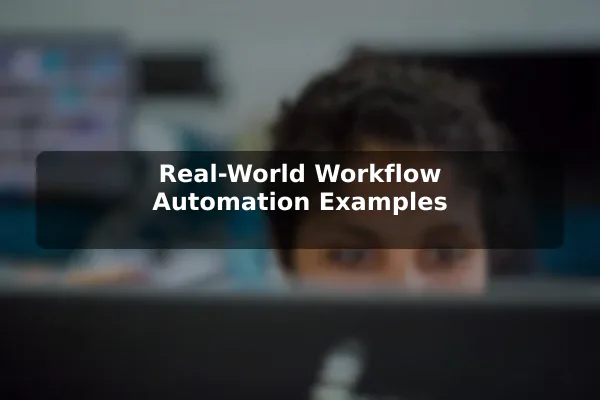 Real-World Workflow Automation Examples