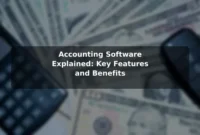 Accounting Software Explained: Key Features and Benefits