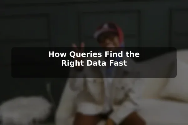 How Queries Find the Right Data Fast