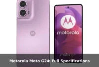 Motorola Moto G24: Full Specifications Motorola Moto G24: Full Specifications