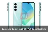 Samsung Galaxy A16 5G: Full Specifications Samsung Galaxy A16 5G: Full Specifications