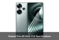 Huawei Pura 80 Ultra: Full Specifications