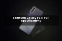 Samsung Galaxy F17: Full Specifications