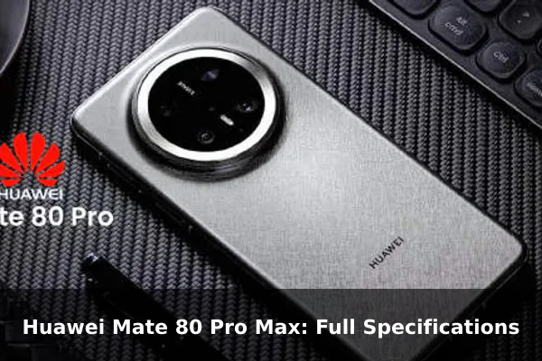 Huawei Mate 80 Pro Max: Full Specifications