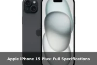Apple iPhone 15 Plus: Full Specifications