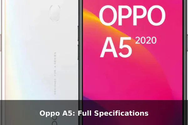 Oppo A5: Full Specifications