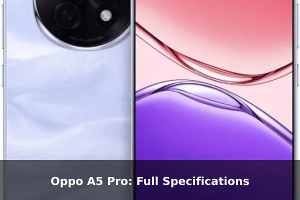 Oppo A5 Pro: Full Specifications