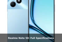 Realme Note 50: Full Specifications