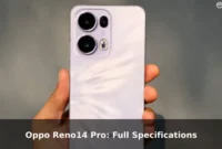 Oppo Reno14 Pro: Full Specifications