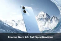 Realme Note 60: Full Specifications