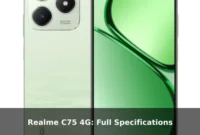 Realme C75 4G: Full Specifications