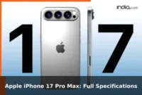 Apple iPhone 17 Pro Max: Full Specifications