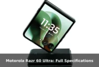 Motorola Razr 60 Ultra: Full Specifications