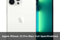Apple iPhone 13 Pro Max: Full Specifications