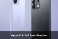 Oppo K13: Full Specifications