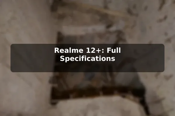 Realme 12+: Full Specifications