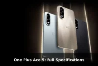 One Plus Ace 5: Full Specifications