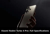 Xiaomi Redmi Turbo 4 Pro: Full Specifications