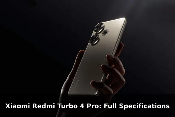 Xiaomi Redmi Turbo 4 Pro: Full Specifications