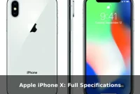 Apple iPhone X: Full Specifications